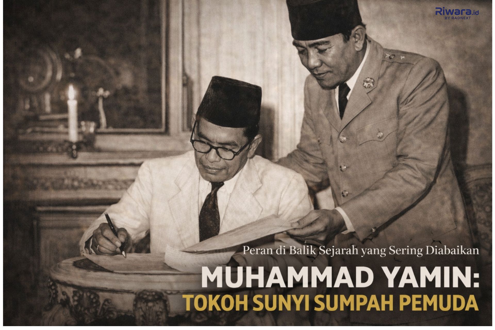 Sejarah yang Disederhanakan: Di Mana Sebenarnya Posisi Muhammad Yamin dalam Sumpah Pemuda 1928?